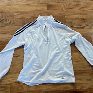 Adidas White Long Sleeve Top